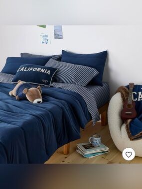 ✨NEW Hollister Weighted Bear Plush Throw Pillow✨